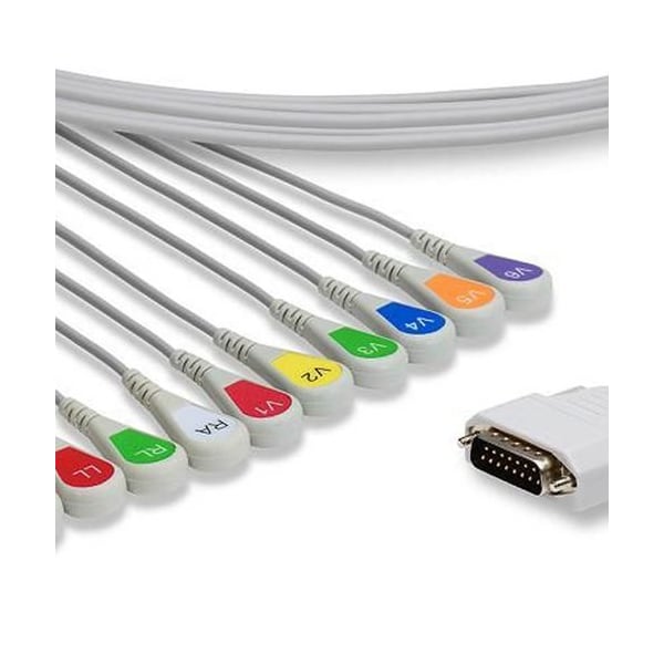 Ilc Replacement for Newtech 1206 Direct-connect EKG Cables Snap 1206 DIRECT-CONNECT EKG CABLES SNAP NEWTECH - main